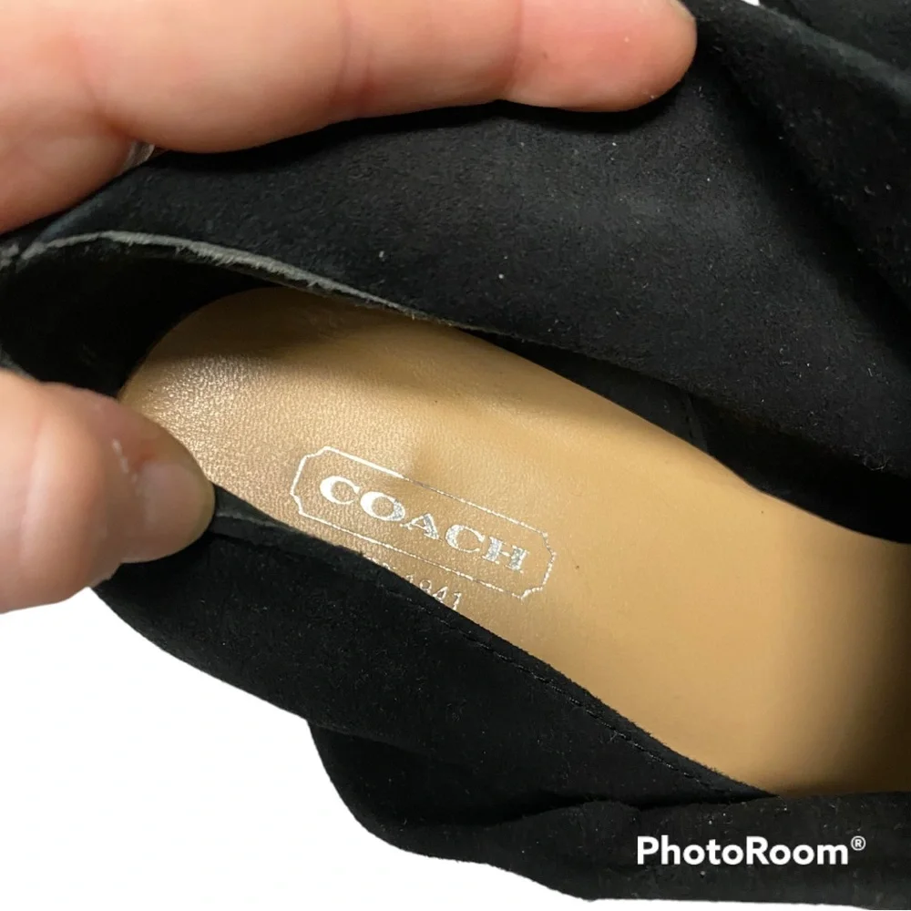 Coach | EUC size 8.5 black Astrid‎ booties